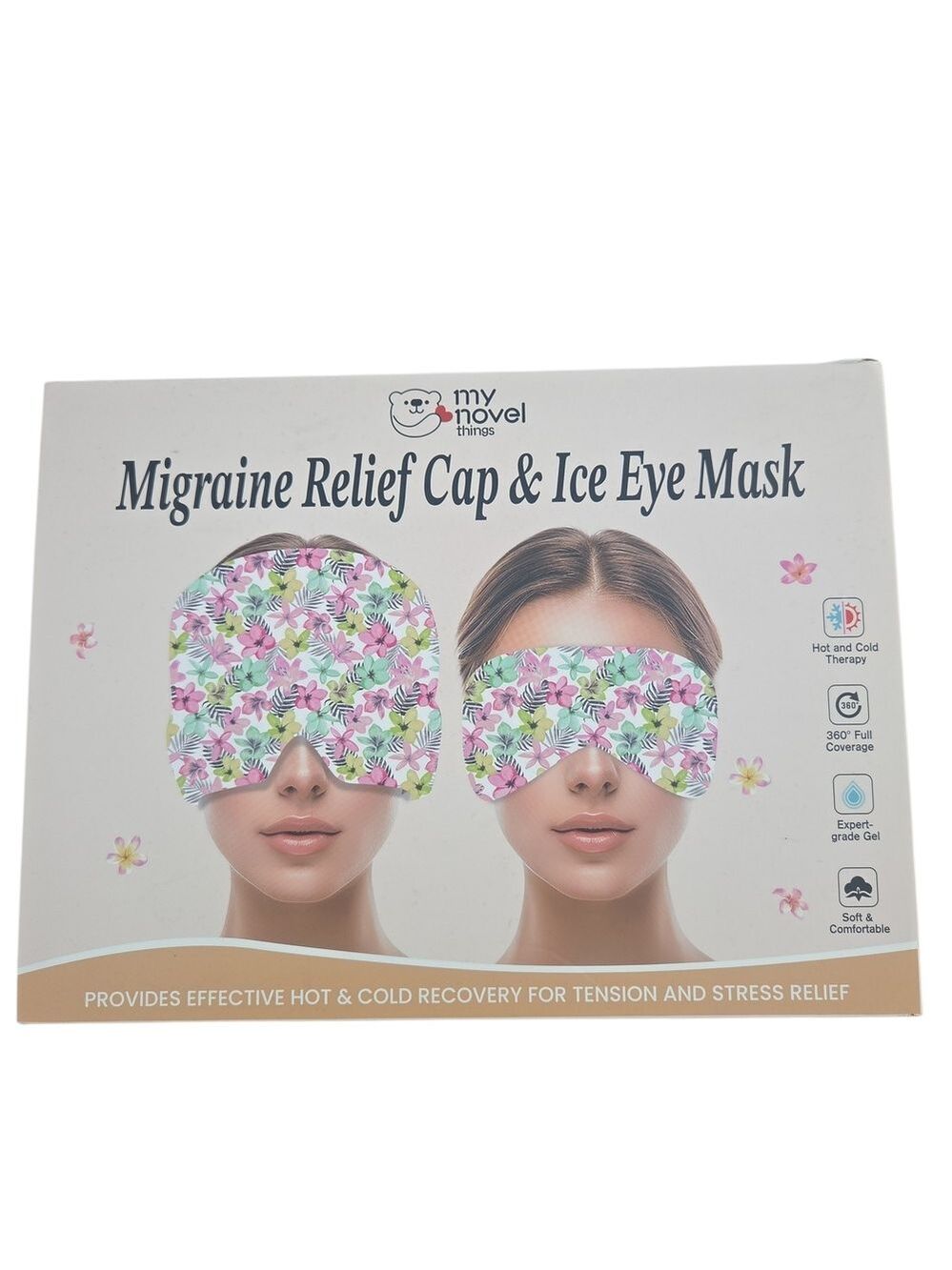 Floral Ice Eye Mask